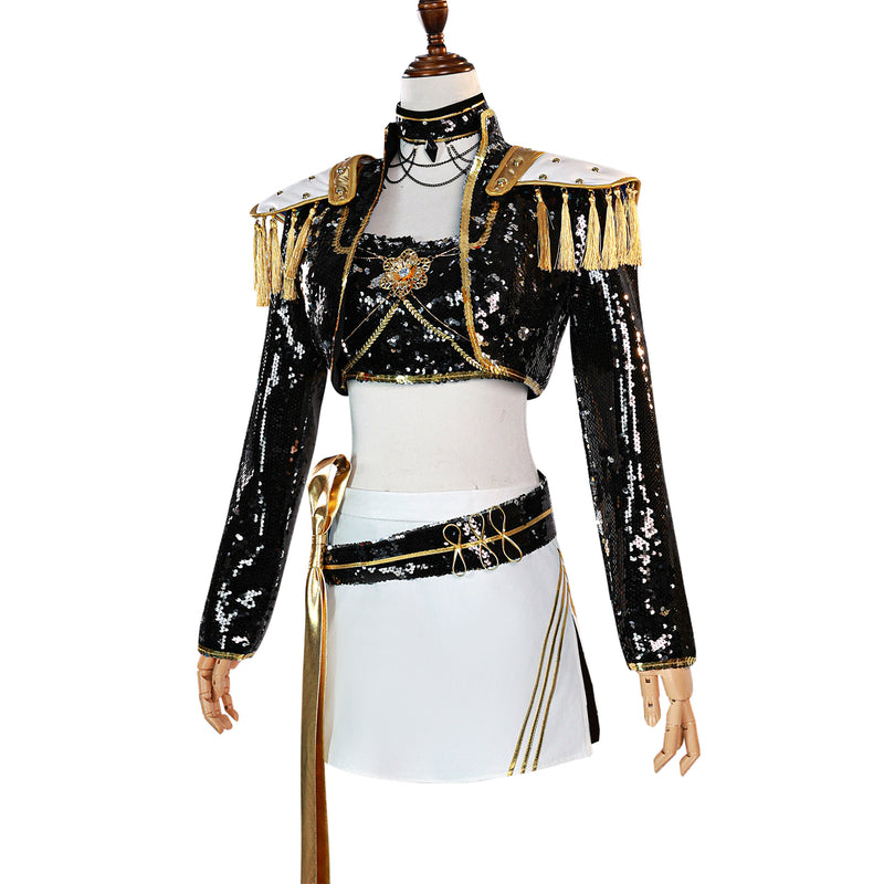 3 Kinds Anime K-Pop: Demon Hunters Zoey Rumi Mira Cosplay Black Uniform - AwwwCos