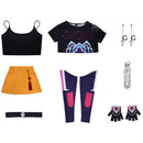 3 Kinds Anime K-Pop: Demon Hunters Zoey Rumi Mira Cosplay Costume - AwwwCos