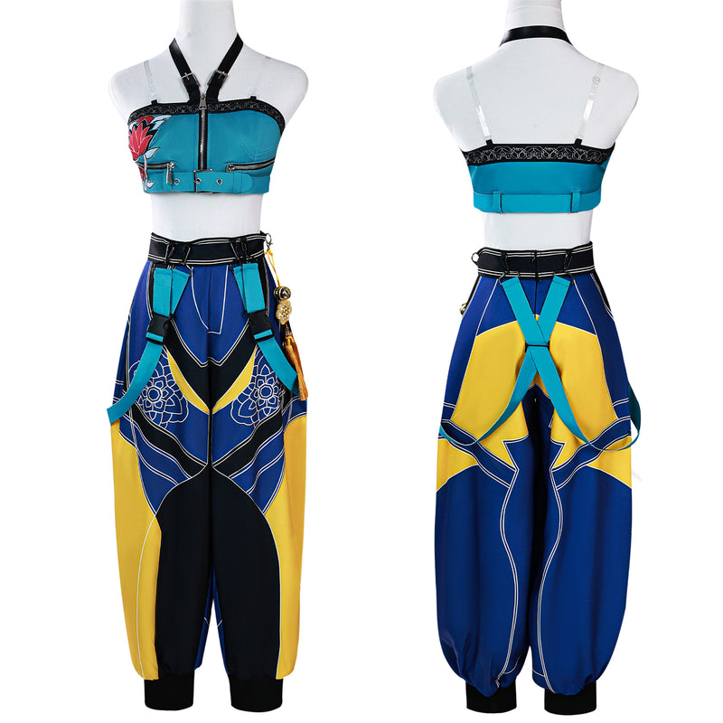 3 Kinds Anime K-Pop: Demon Hunters Zoey Rumi Mira Cosplay Full Set - AwwwCos