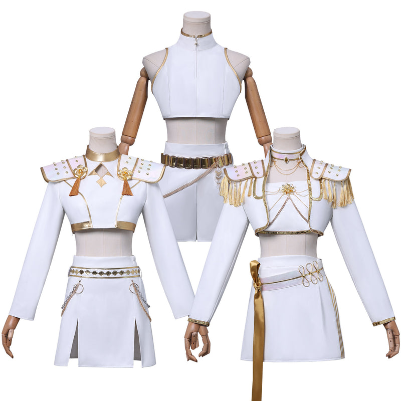 3 Kinds Anime K-Pop: Demon Hunters Zoey Rumi Mira Cosplay Performance Uniform - AwwwCos