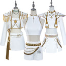 3 Kinds Anime K-Pop: Demon Hunters Zoey Rumi Mira Cosplay White Uniform - AwwwCos