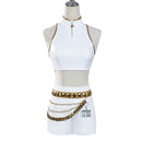 3 Kinds Anime K-Pop: Demon Hunters Zoey Rumi Mira Cosplay White Uniform - AwwwCos