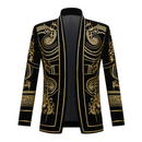 3 Kinds Heavy Embroidered Jacket Men's Nightclub Bar Performance Coat - AwwwCos
