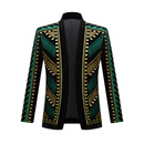3 Kinds Heavy Embroidered Jacket Men's Nightclub Bar Performance Coat - AwwwCos
