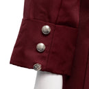 3 Kinds Men Pirate Cosplay Costume Coat Jacket Medieval Steampunk Frock Tailcoat