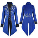 3 Kinds Men Swallowtail Medieval Applique Jacket Gothic Victorian Frok Coat - AwwwCos