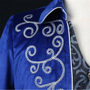 3 Kinds Men Swallowtail Medieval Applique Jacket Gothic Victorian Frok Coat - AwwwCos