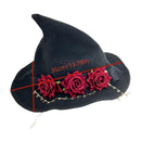 3 Kinds Retro Dark Gothic Girl Lolita Style Cosplay Rose Witch Night Tour Hat