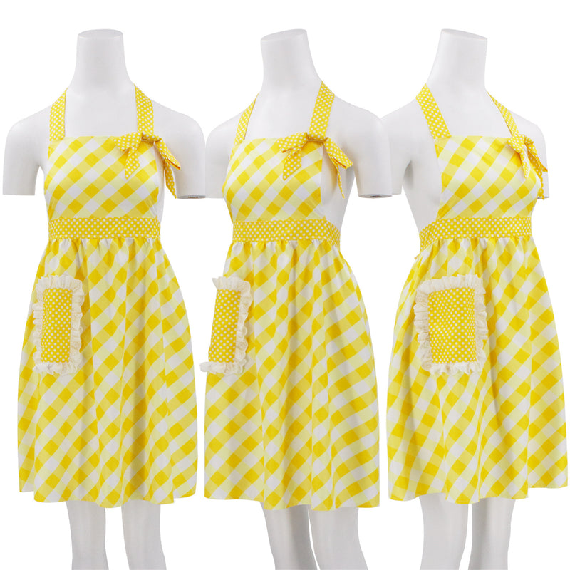 3 Kinds Waitress Apron Jenna Hunterson Cosplay Costume