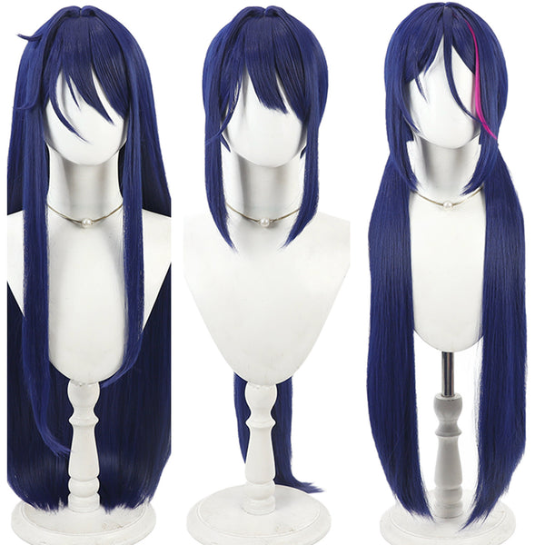3 Kinds Women Game MiSide Cosplay Wig Long Hair