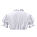 3 Kinds Women Medieval Irish Cosplay Mini Shirt Corset Traditional Dress Lace Apron - AwwwCos