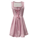 3 Kinds Women Medieval Irish Cosplay Mini Shirt Corset Traditional Dress Lace Apron - AwwwCos