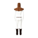 3Pcs Medieval Viking Cosplay Accessories Hooded Scarf Suede Waist Belt Pouch Lace Up Boot Cuffs Legging