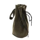3Pcs Medieval Viking Cosplay Accessories Suede Hooded Cowl Scarf Drawstring Pouch Bag Legging