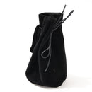 3Pcs Medieval Viking Cosplay Accessories Suede Hooded Cowl Scarf Drawstring Pouch Bag Legging