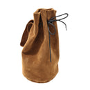 3Pcs Medieval Viking Cosplay Accessories Suede Hooded Cowl Scarf Drawstring Pouch Bag Legging
