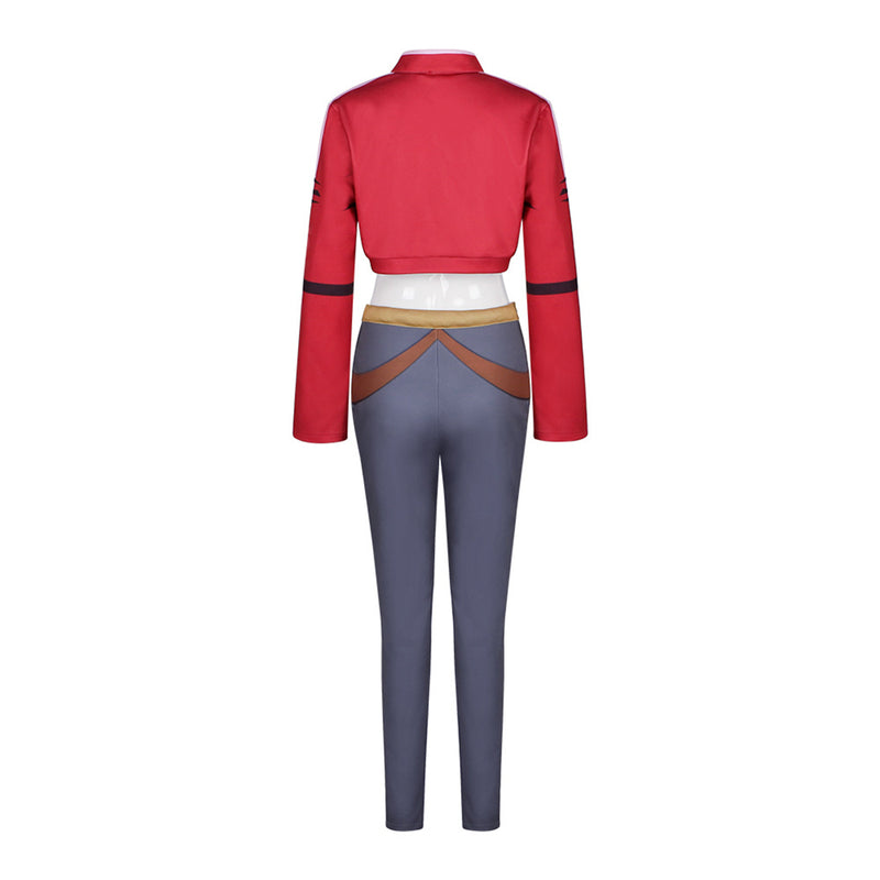 3 Pieces Female Anime Speed Racer Noah Cosplay Costume