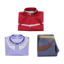 3 Pieces Female Anime Speed Racer Noah Cosplay Costume - AwwwCos