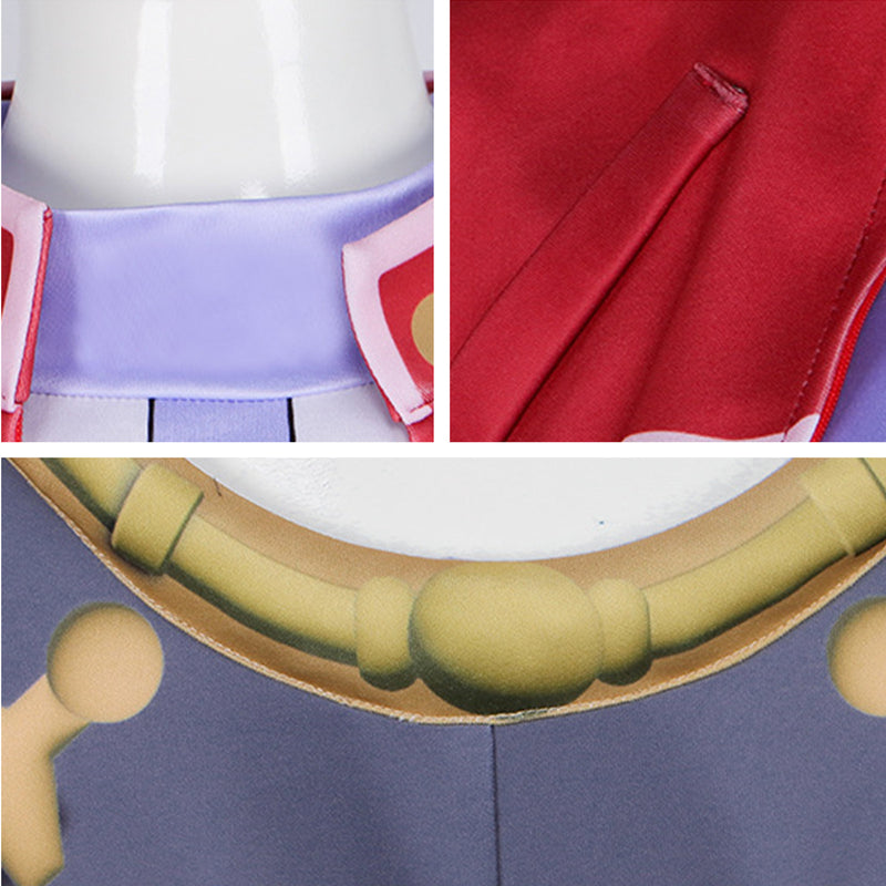3 Pieces Female Anime Speed Racer Noah Cosplay Costume