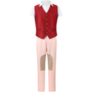 3 Pieces Film Men Movie Wicked Fiyero Boq Cosplay Costume Daily Outfits - AwwwCos