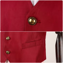 3 Pieces Film Men Movie Wicked Fiyero Boq Cosplay Costume Daily Outfits - AwwwCos