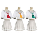 Female 3 Version Love Live Sunshine-aqowrs Cosplay Costume White Sailor Suit