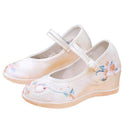 Anime The Apothecary Diaries Maomao Cosplay Embroidered White Shoes - AwwwCos