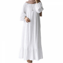 Muslim Cosplay Ramadan Prayer Costume Kaftan Dubai Islamic Dress