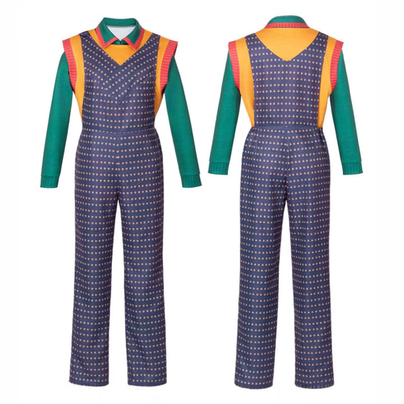 3 pieces Female Anime Holly Wheeler Cosplay Costume Polka Dot Jumpsuit - AwwwCos