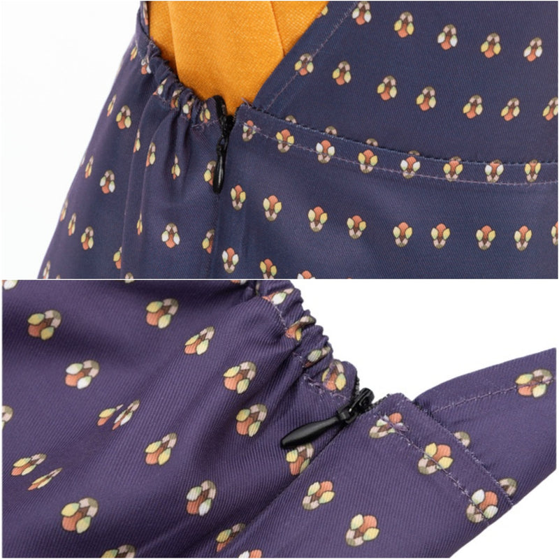 3 pieces Female Anime Holly Wheeler Cosplay Costume Polka Dot Jumpsuit - AwwwCos