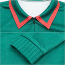 3 pieces Female Anime Holly Wheeler Cosplay Costume Polka Dot Jumpsuit - AwwwCos