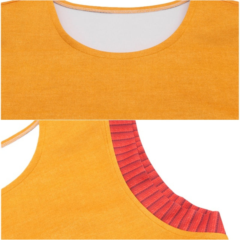 3 pieces Female Anime Holly Wheeler Cosplay Costume Polka Dot Jumpsuit - AwwwCos