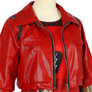 3 pieces Film Descendants:The Rise of Red Red Cosplay Costume - AwwwCos
