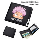 Anime Jujutsu Kaisen Itadori Yuji Gojo Satoru Sukuna Wallets Faux Leather Multi Purse