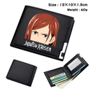 Anime Jujutsu Kaisen Itadori Yuji Gojo Satoru Sukuna Wallets Faux Leather Multi Purse