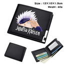 Anime Jujutsu Kaisen Itadori Yuji Gojo Satoru Sukuna Wallets Faux Leather Multi Purse
