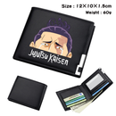 Anime Jujutsu Kaisen Itadori Yuji Gojo Satoru Sukuna Wallets Faux Leather Multi Purse