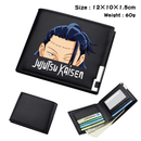 Anime Jujutsu Kaisen Itadori Yuji Gojo Satoru Sukuna Wallets Faux Leather Multi Purse