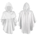 4 Kinds Adult Medieval Monk Pastor Renaissance Hooded Cape Short Cloak