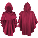 4 Kinds Adult Medieval Monk Pastor Renaissance Hooded Cape Short Cloak