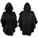 4 Kinds Adult Medieval Monk Pastor Renaissance Hooded Cape Short Cloak