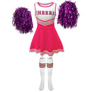 4 Kinds Cheerleading Cosplay Costume Syage Performance Sleeveless Dress - AwwwCos