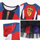 4 Kinds Child Girls Descendants Cosplay Costume Cap Sleeve Tutu Dress - AwwwCos