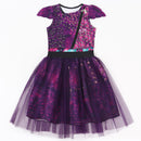 4 Kinds Child Girls Descendants Cosplay Costume Cap Sleeve Tutu Dress - AwwwCos