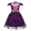 4 Kinds Child Girls Descendants Cosplay Costume Cap Sleeve Tutu Dress - AwwwCos