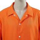 4 Kinds Male Prisoner Cosplay Costume Single Breasted Jumpsuit - AwwwCos