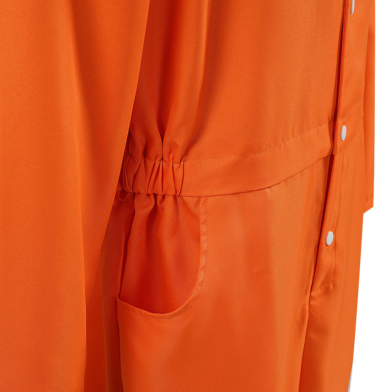 4 Kinds Male Prisoner Cosplay Costume Single Breasted Jumpsuit - AwwwCos