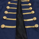 4 Kinds Medieval Pirate Cosplay Costume Court Victorian Parade Gold Trimmed Coat