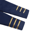 4 Kinds Medieval Pirate Cosplay Costume Court Victorian Parade Gold Trimmed Coat