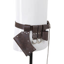 4 Kinds Medieval Viking Cosplay Prop Rivet Decoration Faux Leather Belt - AwwwCos